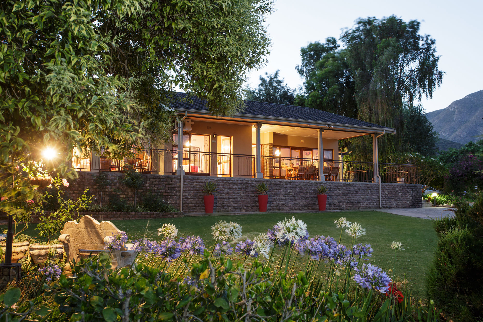 Die Fonteine Country Guesthouse And Glamping Oudtshoorn Zewnętrze zdjęcie